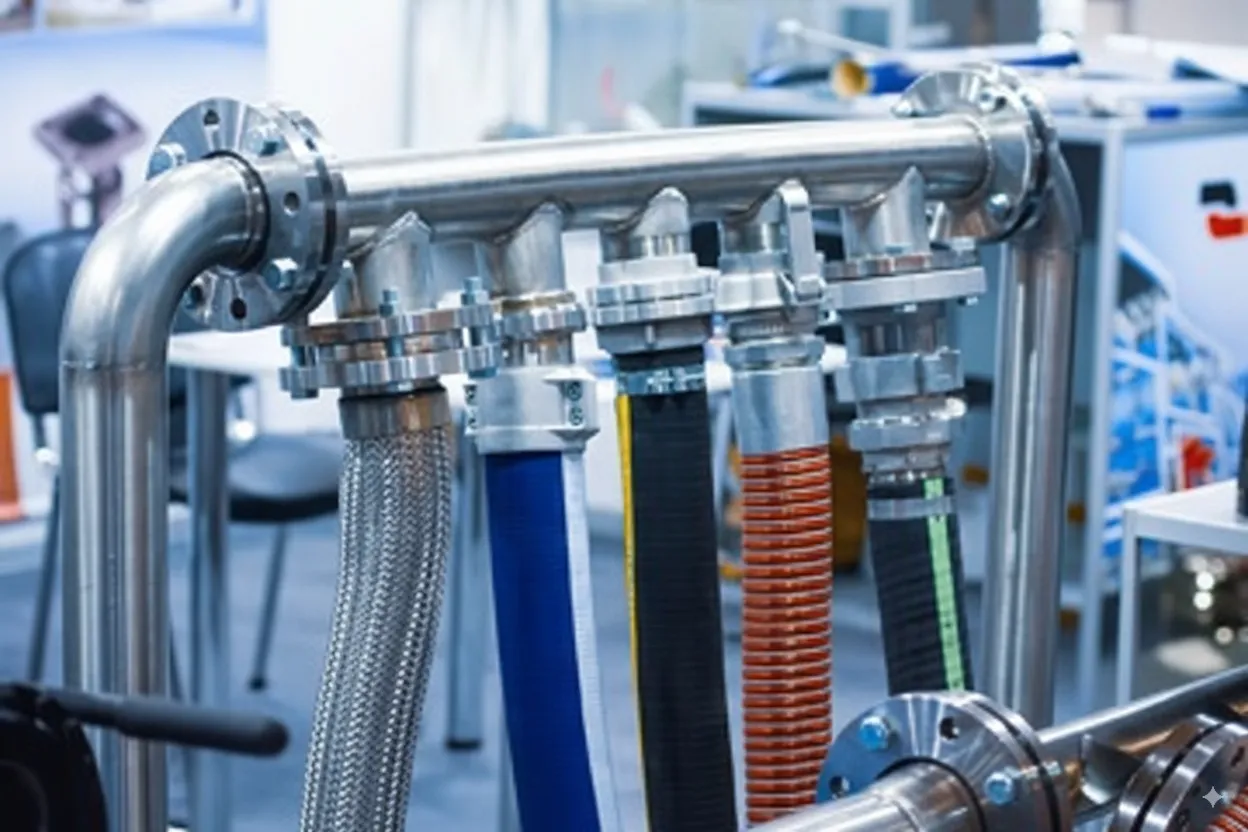 Industrial hoses and couplings